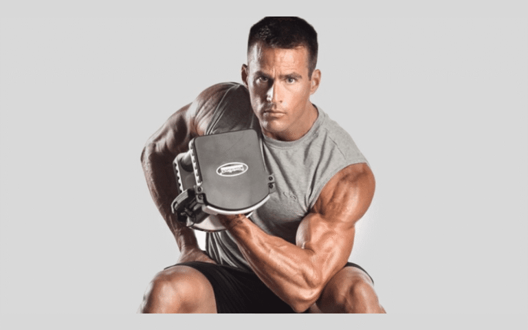 Fat-burning workout at home using adjustable dumbbells from Core Home Fitness